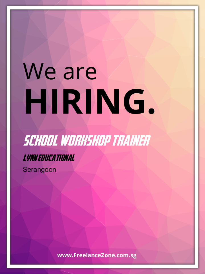 school-workshop-trainer-freelance-job-in-singapore