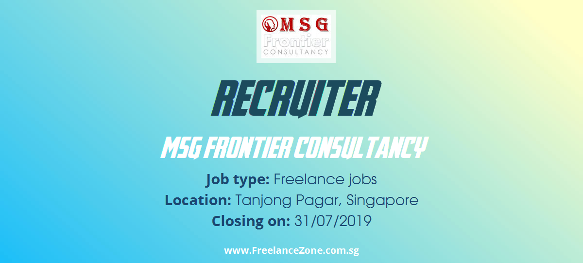 Freelance Recruiter Freelance Job In Singapore