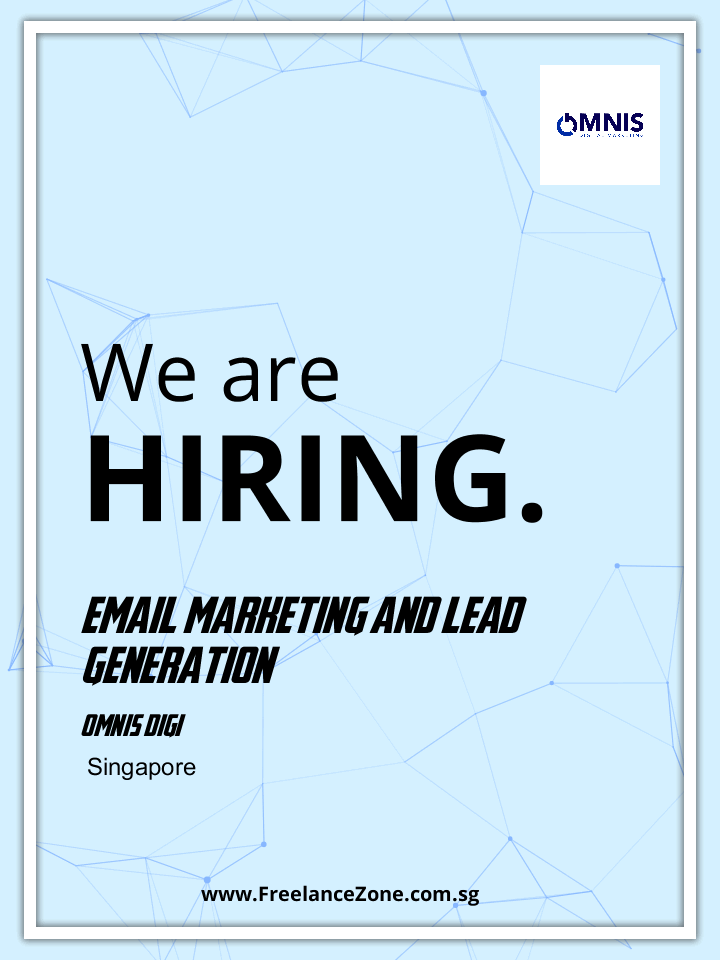 Email Marketing And Lead Generation Freelance Job In Singapore 2291